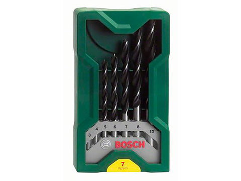 Bosch Mini X-Line houtborenset 3-10 mm 7-delig