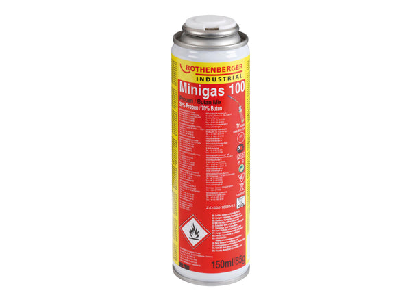 Rothenberger Minigas 100 gaspatroon 150ml