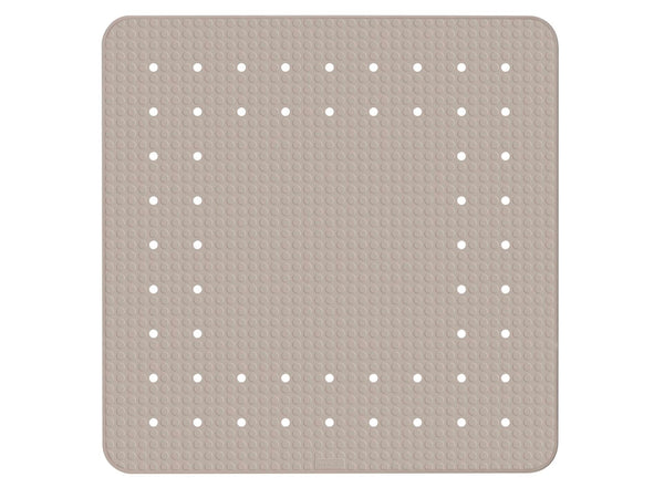 Wenko Mirasol tapis de bain antidérapant 54x54 cm taupe