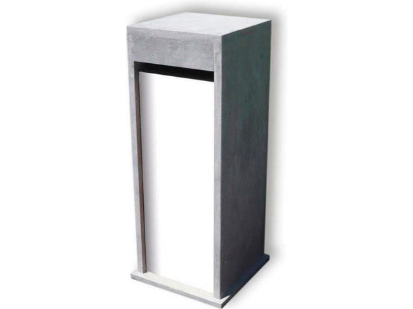 De Witte Model 59 brievenbus blauwe hardsteen