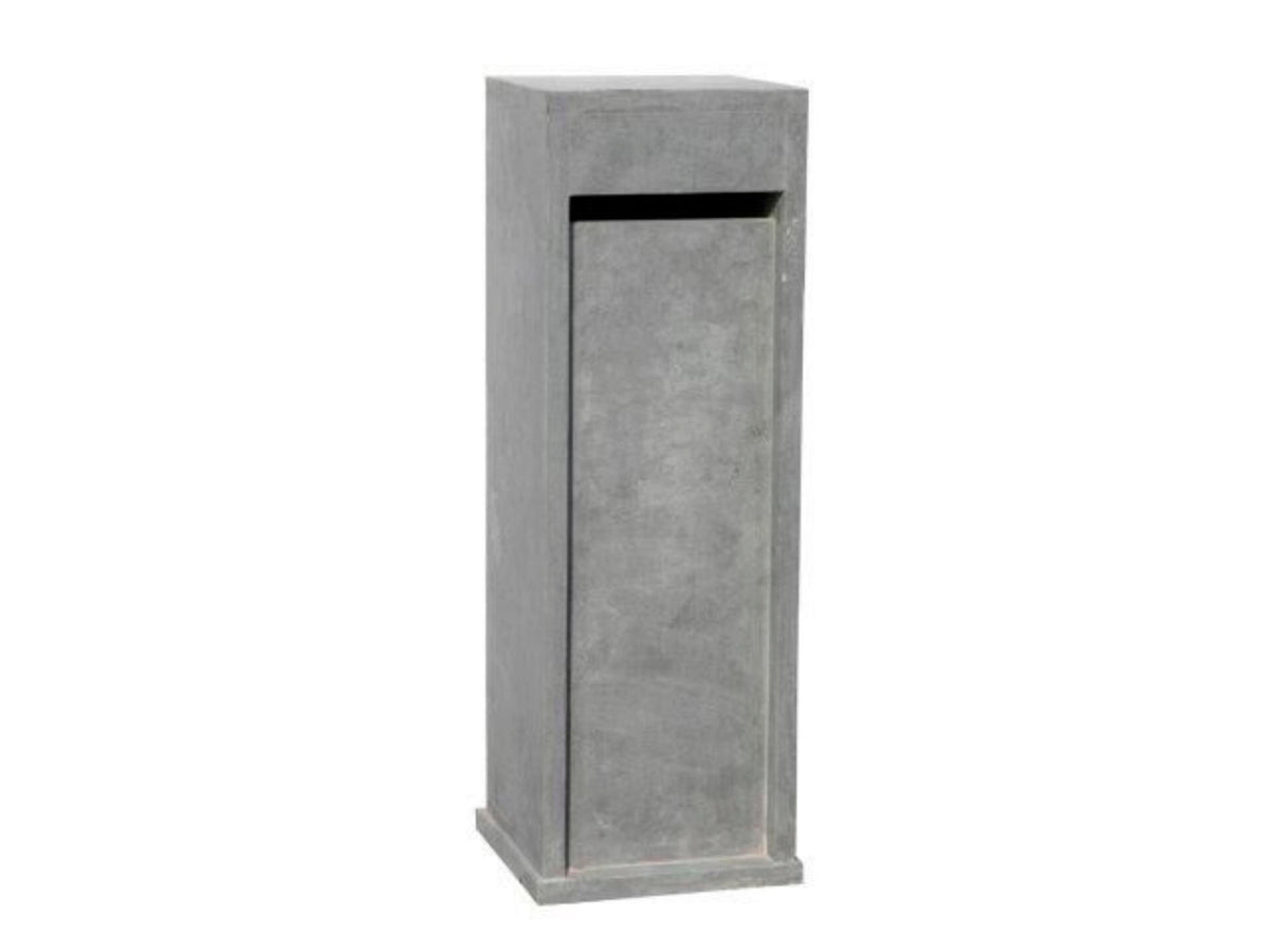 De Witte Model 61 brievenbus blauwe hardsteen