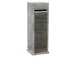 De Witte Model 65 brievenbus blauwe hardsteen en basalt