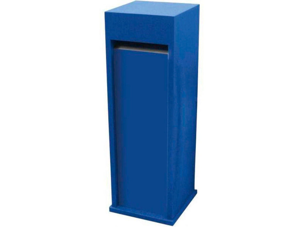 De Witte Model 69 brievenbus blauwe hardsteen blauw