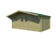 Gardenas Mont Blanc abri de jardin en bois 505x320x248 cm chalet imprégné