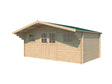 Gardenas Mont Blanc houten tuinhuis 505x320x248 cm blokhut