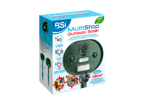 BSI MultiStop Outdoor Solar ultrasone dierenverjager