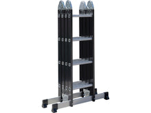 Escalo Multifold 2-in-1 vouwladder zwart