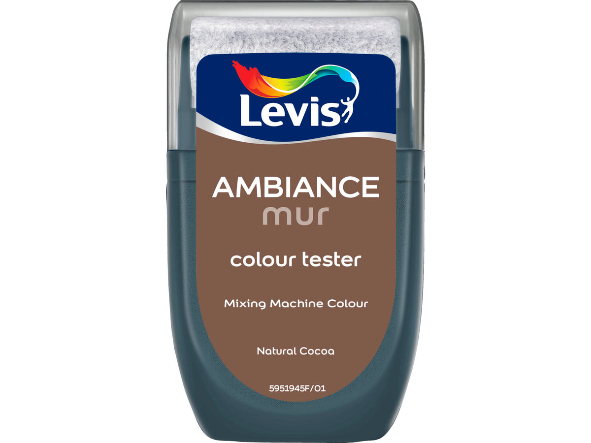 Levis Mur Mat kleurtester 30ml natural cocoa