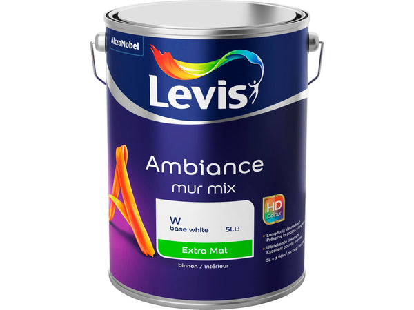 Levis Peinture murale Ambiance extra mate 5l base de mélange