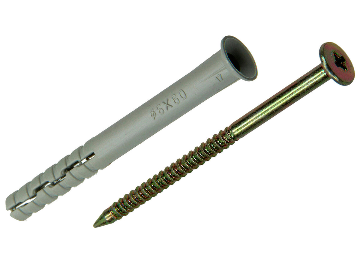 Mack Nagelpluggen 6x60 mm 10 stuks
