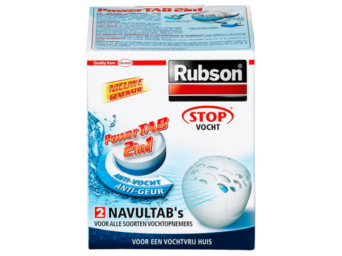 Rubson Navulling vochtopnemer Sensation zonder parfum 2x300g