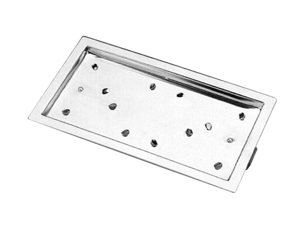 Saninstal Nazichtraam douche 15x30 cm chroom