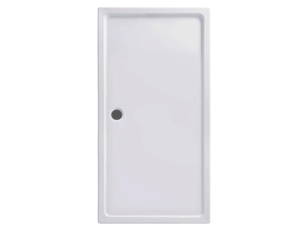 Lafiness Neptunus douchebak 140x90x4 cm acryl mat wit