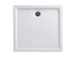 Lafiness Neptunus douchebak 90x90x4 cm acryl mat wit