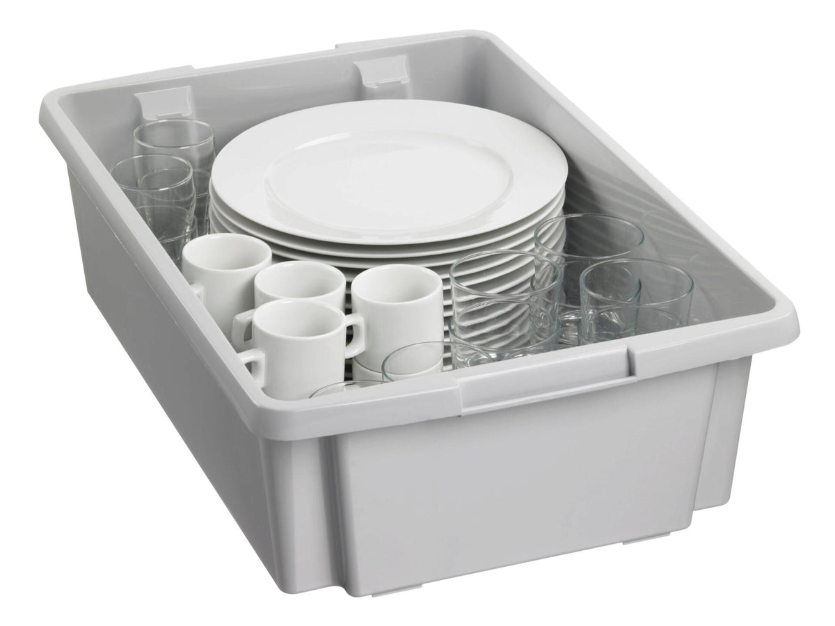 Sunware Nesta opbergbox 17l zilver
