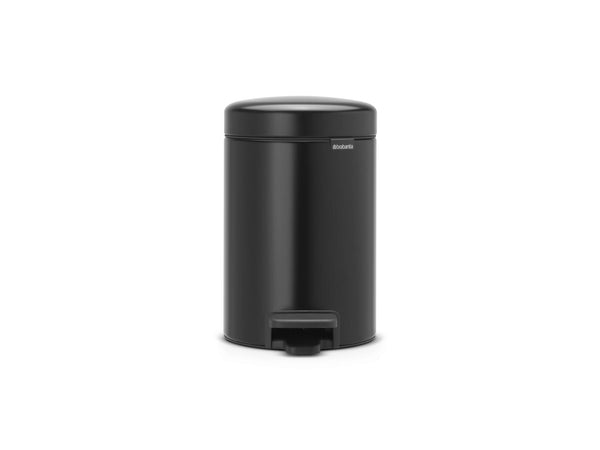 Brabantia NewIcon pedaalemmer 3l mat zwart