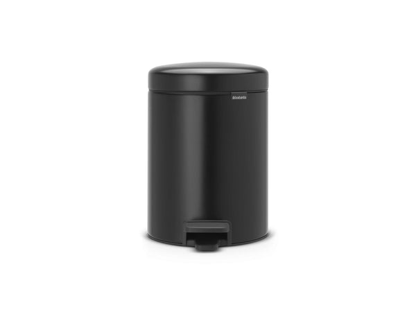 Brabantia NewIcon pedaalemmer 5l mat zwart