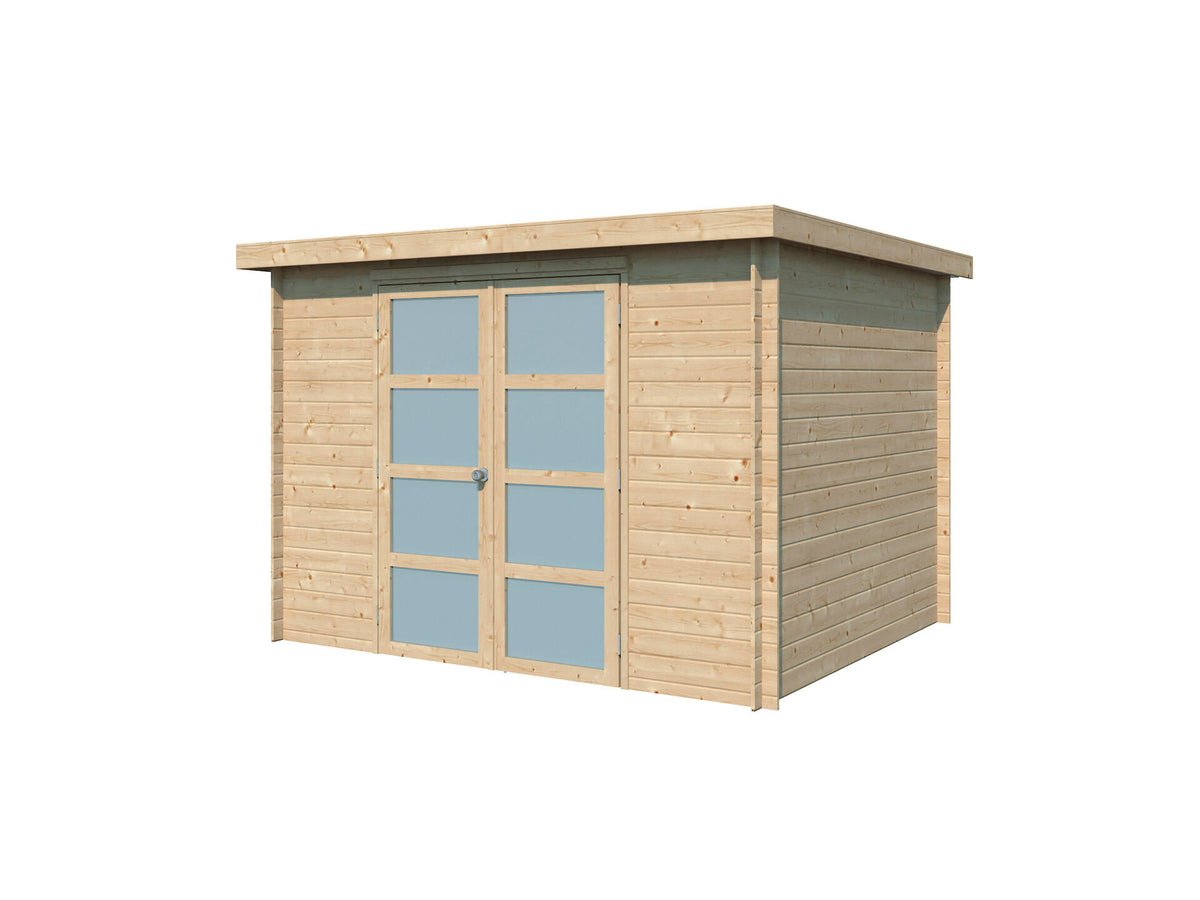 Gardenas Nice houten tuinhuis 295x250x208 cm blokhut