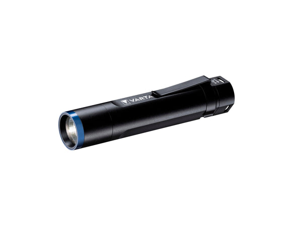 Varta Night Cutter D20R oplaadbare zaklamp zwart