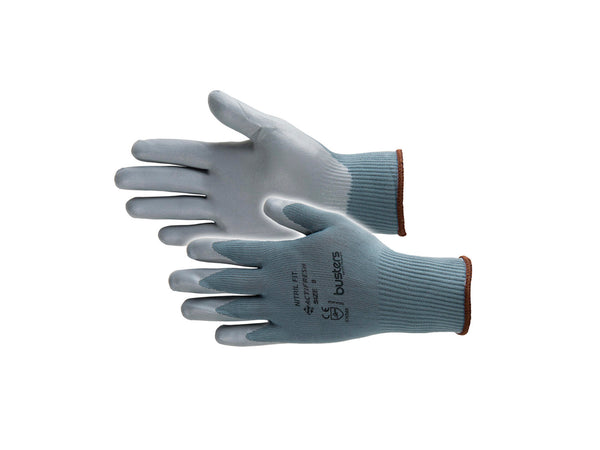 Busters Nitril Fit werkhandschoenen XL nylon grijs