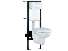 Lafiness Nivaro ophang WC-pack met duwplaat