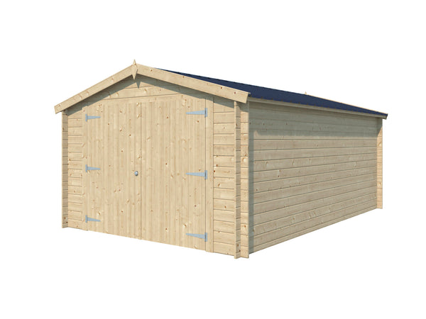 Gardenas Odense garage 535x355x242 hout cm