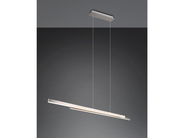 Reality Odio suspension LED 22W nickel