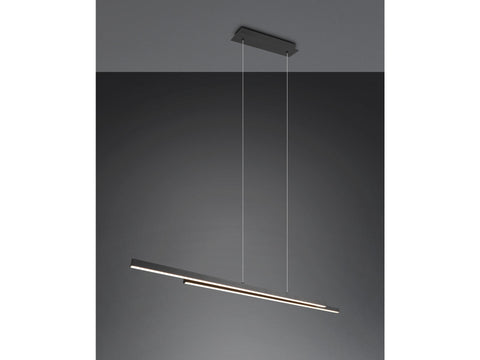 Reality Odio LED hanglamp 22W zwart