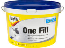 Polyfilla One-fill enduit de rebouchage 2,5l blanc
