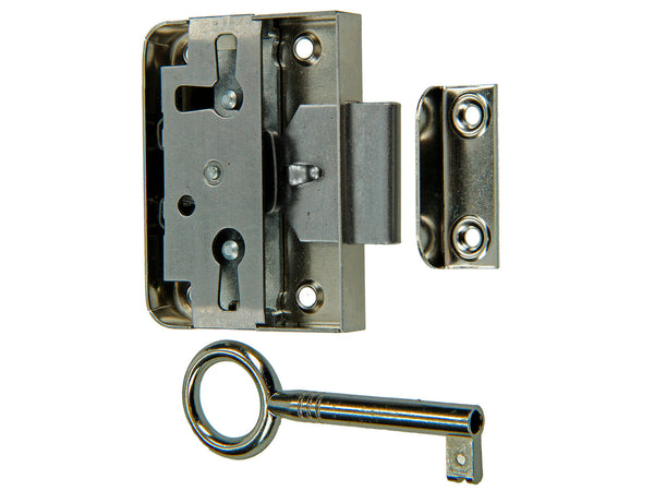 Mack Oplegmeubelslot 25mm met bevestigingstoebehoren