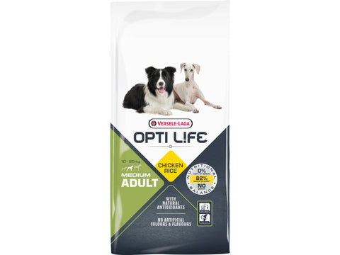 Opti Life Opti Life adult medium hondenvoer 12,5kg