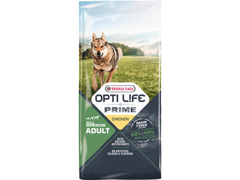 Opti Life Opti Life prime adult kip hondenvoer 12,5 kg