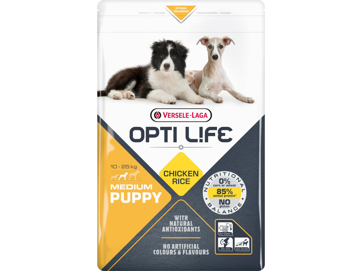 Opti Life Opti Life puppy medium hondenvoer 2,5kg