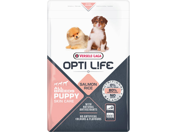 Opti Life Opti Life sensitive toutes races chiot nourriture pour chien 2,5kg