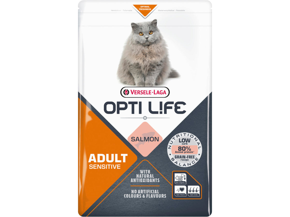 Opti Life Opti Life sensitive kattenvoer 2,5kg
