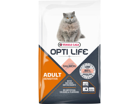 Opti Life Opti Life sensitive kattenvoer 7,5kg