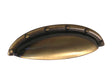 Linea Bertomani Poignée à appliquer 64-95 mm zamac bronzé