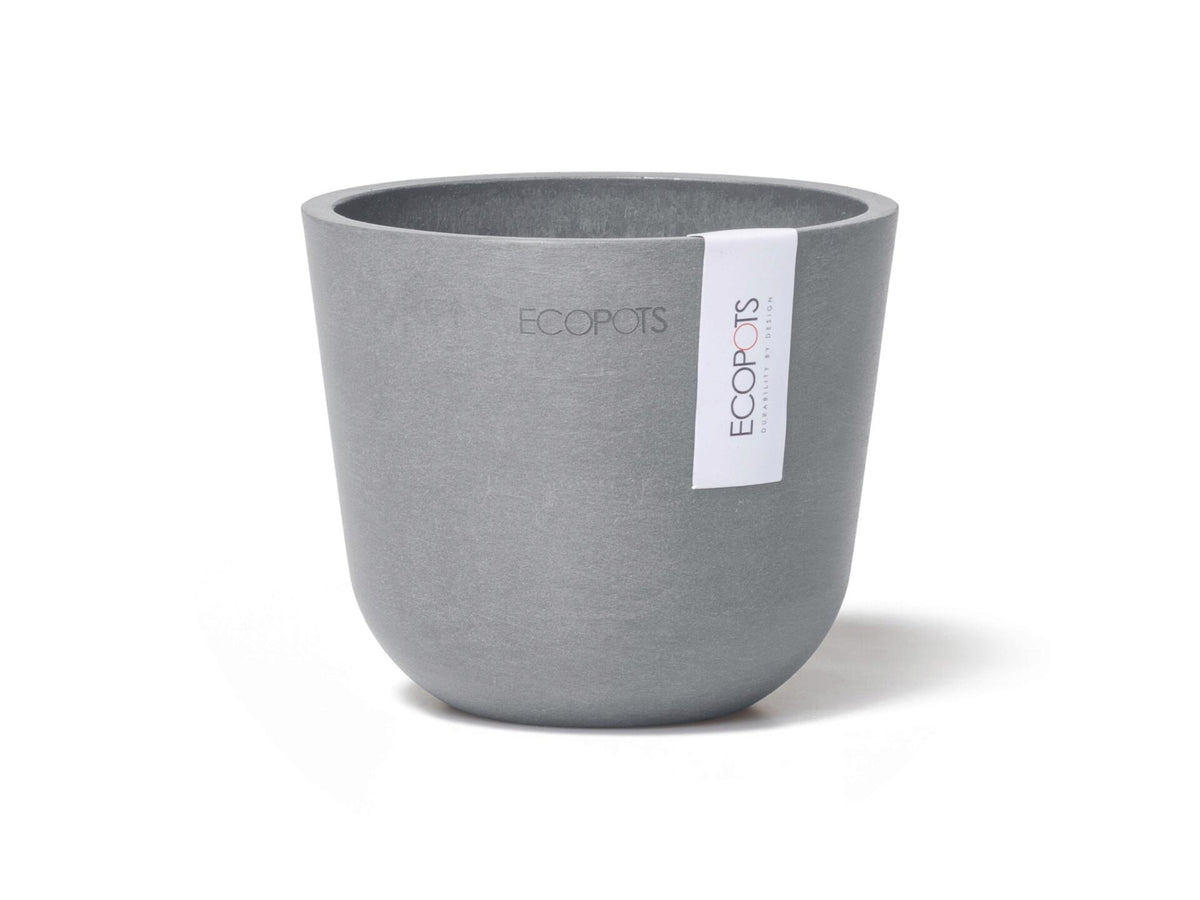 Ecopots Oslo Mini bloempot 11,5cm blauwgrijs