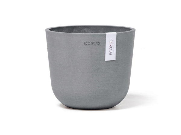Ecopots Oslo Mini bloempot 16cm blauwgrijs