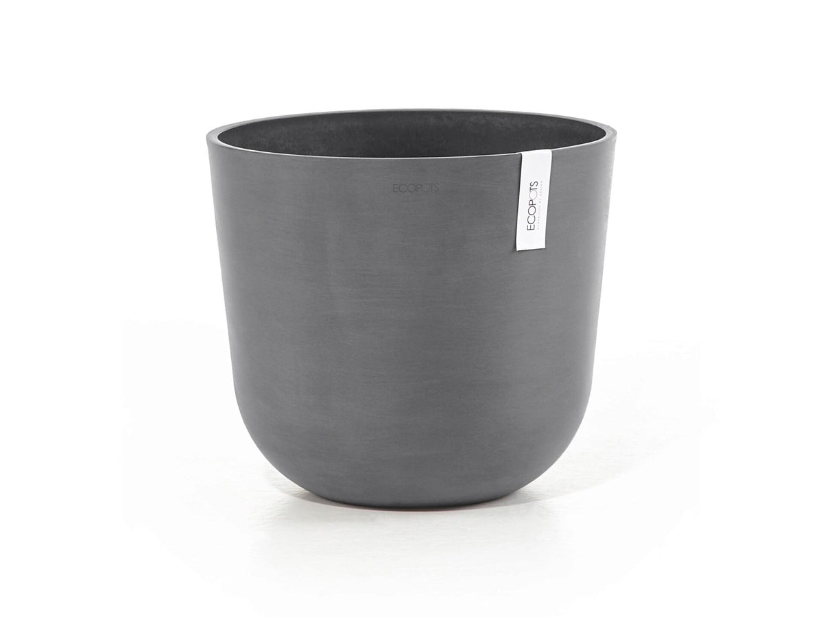 Ecopots Oslo bloempot 35cm grijs