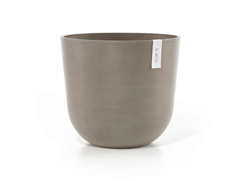 Ecopots Oslo bloempot 45cm taupe, kunststof & plastic bloempotten — SKU COLOS-955234, EAN 5413724316855