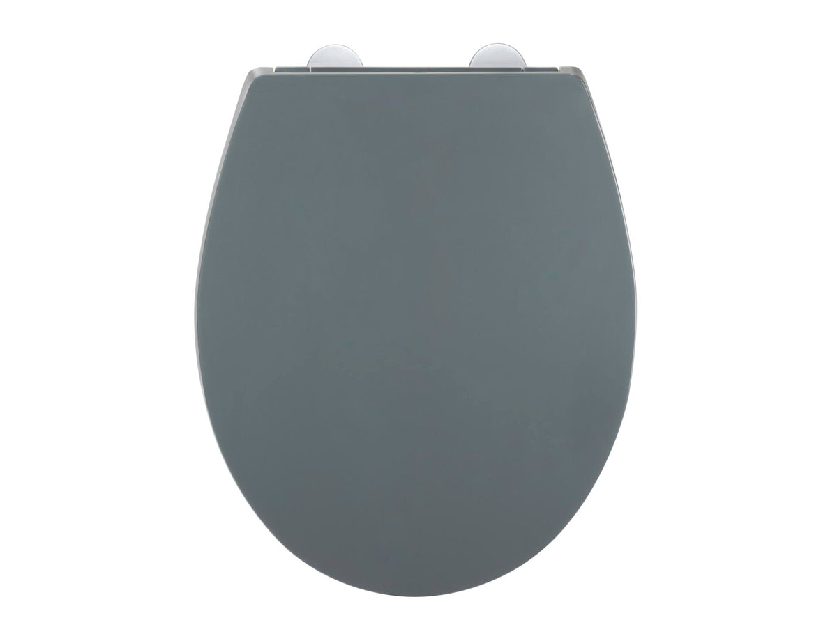 Wenko Ostuni WC-bril thermoplast grijs