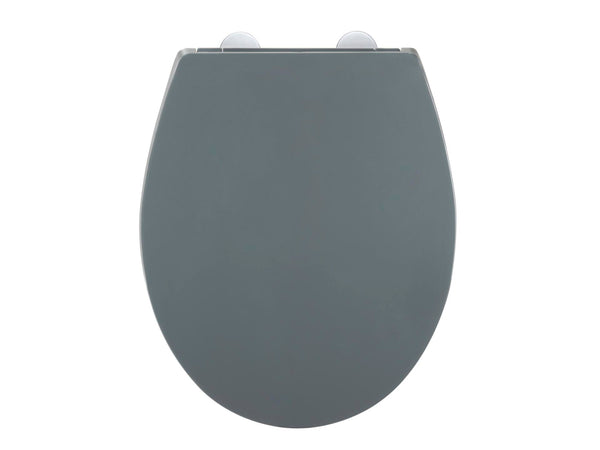 Wenko abattant WC Ostuni thermoplast gris