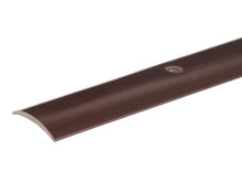 Overgangsprofiel 30x1 mm 90cm PVC bruin