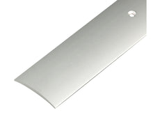 Barre de seuil 30x1,6 mm 90cm aluminium anodisé argent