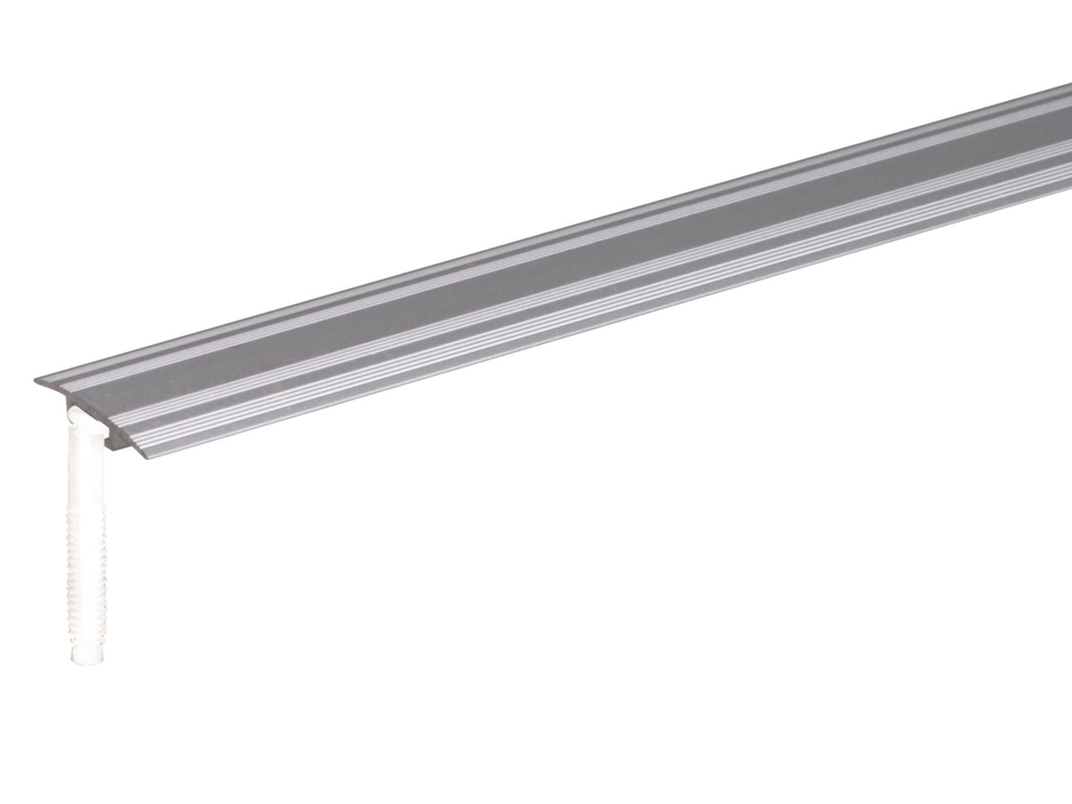 Overgangsprofiel verborgen schroef 32x1,5 mm 90cm geanodiseerd aluminium zilver