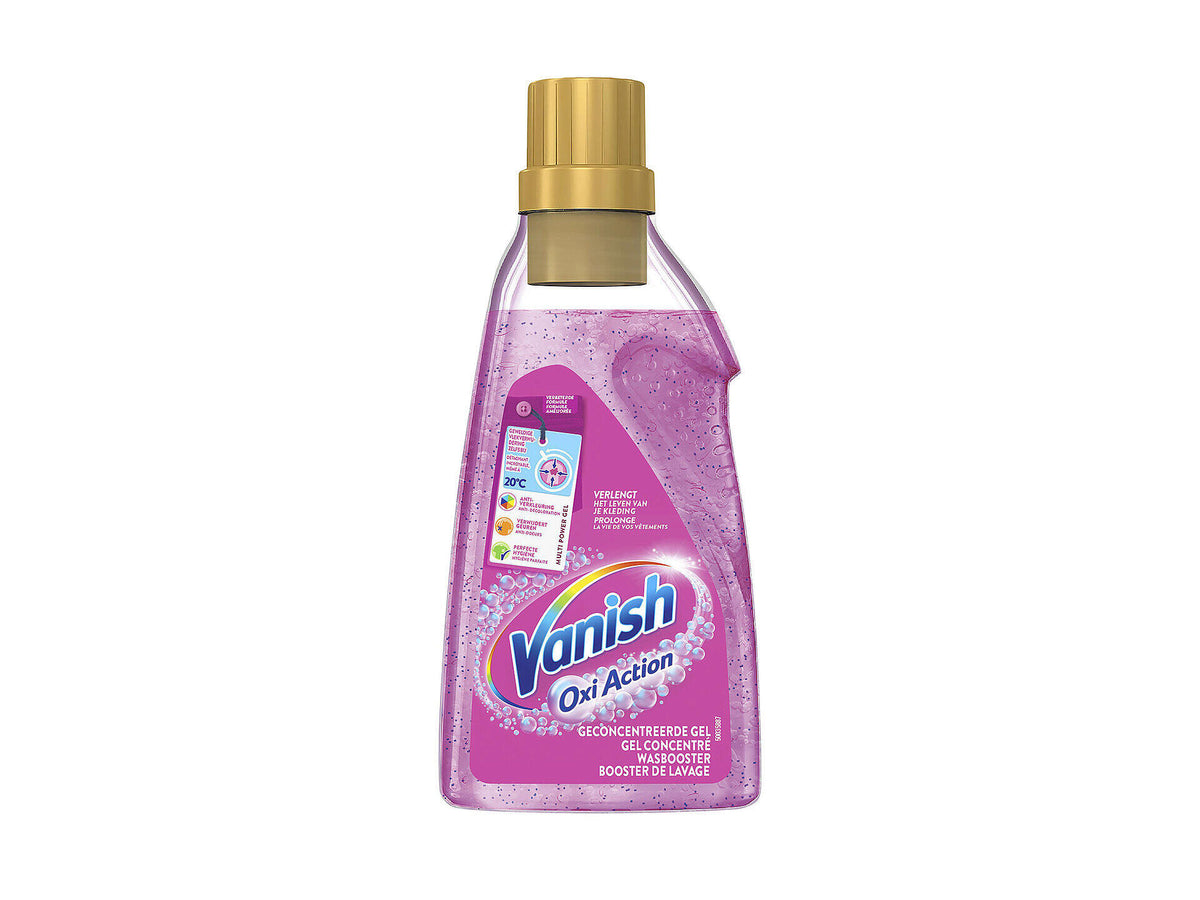 Vanish Oxi Action wasbooster gel vlekverwijderaar gekleurde was 750ml