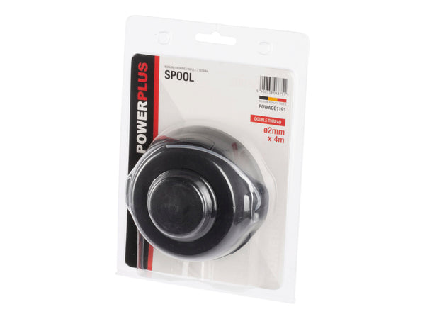 Powerplus POWACG1191 bobine double fil pour coupe-bordures 2mm 4m POWXG3028