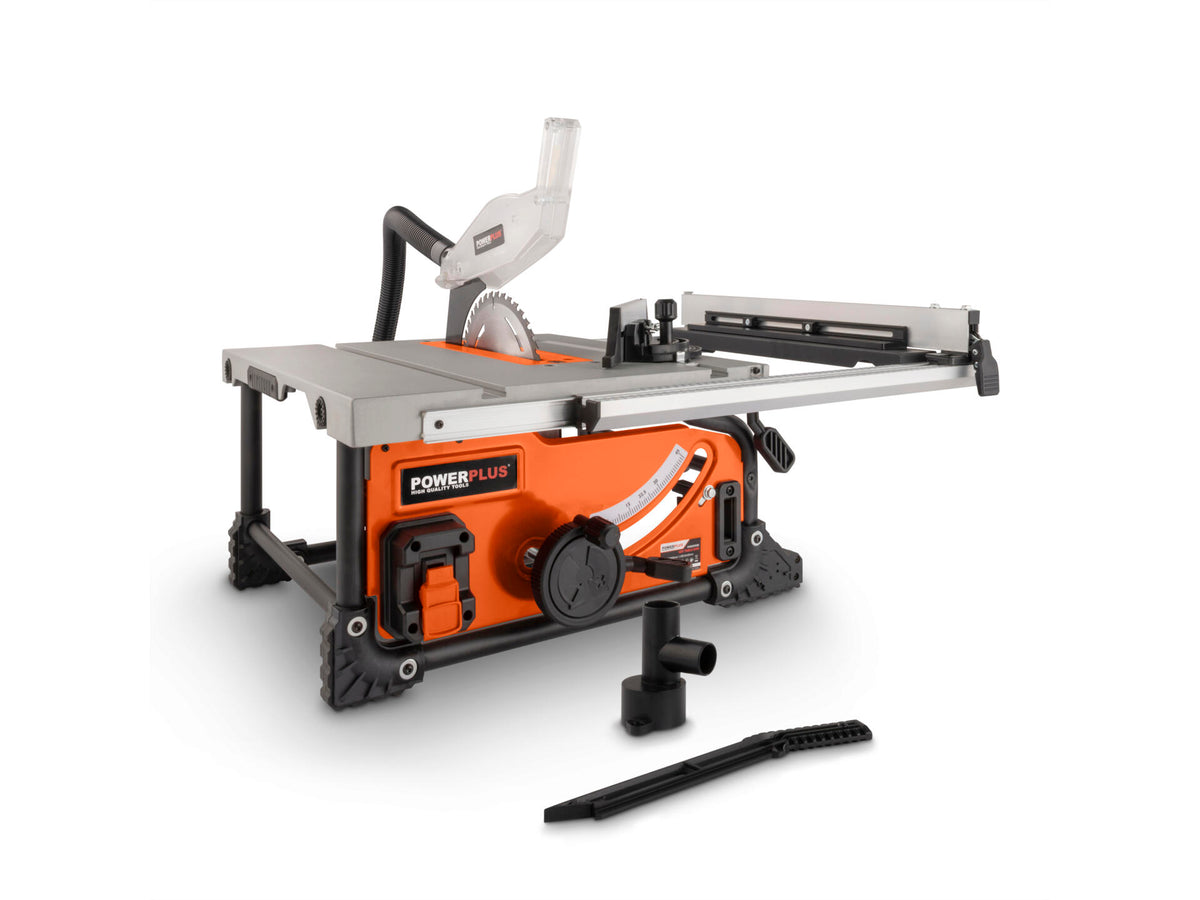 Powerplus Dual Power POWDP2580 tafelzaag zonder batterij 2x20 V 210mm
