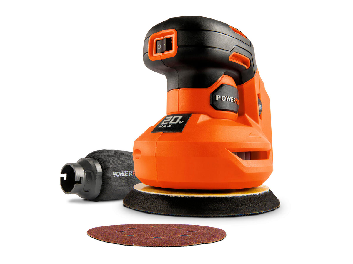Powerplus Dual Power POWDP50400 excentrische schuurmachine 20V zonder accu
